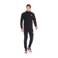 Dres Puma Clean Sweat, Mężczyźni. Czarne buty sportowe męskie Puma, z bawełny, bez zapięcia, na fitness i siłownię. Za 390.00 zł.