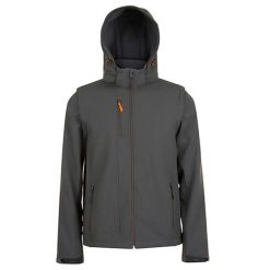 Kurtka Transformer Soft Shell Dla Dorosłych Unisex. Brązowe kurtki sportowe męskie SOL'S, m, bez wzorów, trekkingowe. Za 401.99 zł.