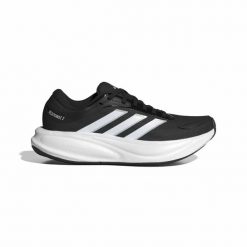 Damskie buty do biegania adidas Response 2. Czarne obuwie sportowe damskie Adidas, bez wzorów, z gumy, do biegania. Za 319.35 zł.