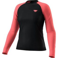 Damska koszulka z długim rękawem Dynafit Ultra. Czerwone t-shirty damskie Dynafit, l, bez wzorów, z materiału, bez kołnierzyka. Za 467.30 zł.