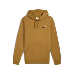 Bluza z kapturem Puma Essentials 2 Small No. 1 Logo. Brązowe bluzy męskie Puma, bez wzorów, z kapturem. Za 229.00 zł.