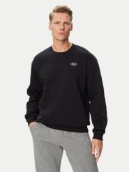 Under Armour Bluza Ua Rival 6013447 Czarny Regular Fit. Czarne bluzy męskie Under Armour, l, bez wzorów, z bawełny, bez kaptura. Za 199.99 zł.