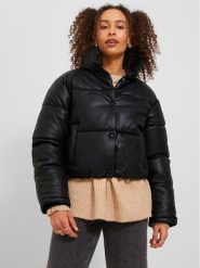 JJXX Kurtka zimowa 12236383 Czarny Regular Fit. Czarne kurtki damskie JJXX, na zimę, l, bez wzorów, ze skóry, bez kaptura. Za 239.99 zł.