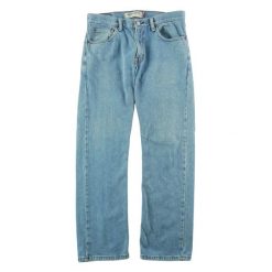 Second life - Jeansy męskie Levi Strauss 505 Regular - Stan bardzo dobry. Niebieskie jeansy męskie Levi's, casualowe. Za 127.76 zł.