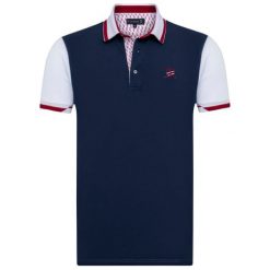 Sir Raymond Tailor Koszulka Męska Polo Mainly M Ciemny Niebieski. Niebieskie koszulki polo męskie Sir Raymond Tailor, m, bez wzorów, wakacyjne, bez ramiączek. Za 129.00 zł.