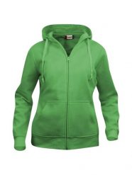 Clique Basic Hoody Full Zip Women – Bluza z kapturem na zamek, antymechacenie –. Zielone bluzy damskie CLIQUE, xl, bez wzorów, z bawełny, z kapturem. Za 186.90 zł.