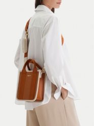 MEXX Torebka EO-MEXX-L-016-09 Brązowy. Brązowe torebki do ręki damskie Mexx, bez wzorów, z materiału, bez dodatków. Za 249.99 zł.