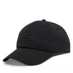 Czapka z daszkiem New Balance. Czarne czapki i kapelusze damskie New Balance, bez wzorów. Za 79.99 zł.