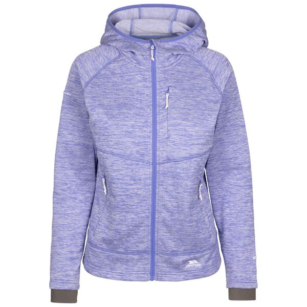 Damska Bluza Polarowa AT200. Niebieskie bluzy damskie Trespass, na zimę, m, bez wzorów, z materiału, z kapturem. Za 100.99 zł.
