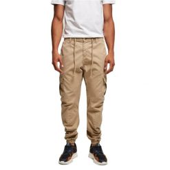 Spodnie do biegania Urban Classics Cargo GT. Brązowe spodnie sportowe męskie Urban Classics, m, bez wzorów, z bawełny, do biegania. Za 249.75 zł.