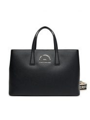 KARL LAGERFELD Torebka A3W30315 Czarny. Czarne torebki do ręki damskie KARL LAGERFELD, bez wzorów, ze skóry, bez dodatków. Za 669.99 zł.