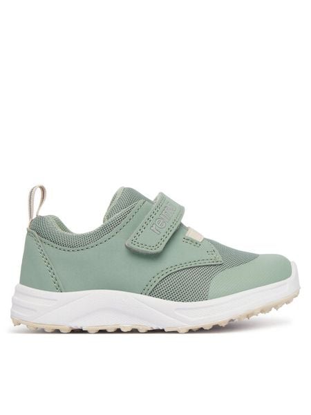 Reima Sneakersy Ekana 5400129A Zielony. Zielone buty sportowe chłopięce Reima, bez wzorów, ze skóry, bez zapięcia. Za 144.99 zł.