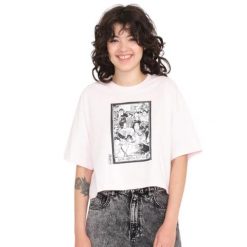 T-shirt dziewczęcy Volcom Drumstone – Lilac Ash. Fioletowe t-shirty i topy dla dziewczynek Volcom, bez wzorów, bez ramiączek. Za 169.16 zł.