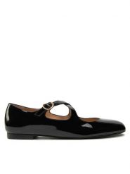 Stuart Weitzman Baleriny Clem Flat SK070 Czarny. Czarne baleriny damskie Stuart Weitzman, bez wzorów, z lakierowanej skóry, bez obcasa. Za 1,169.00 zł.