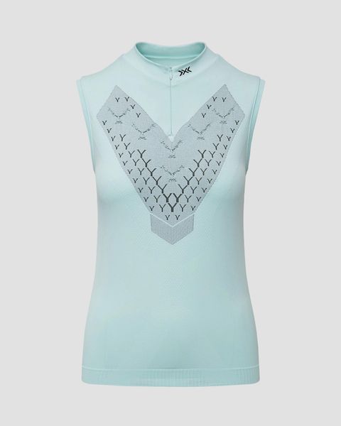 Top termoaktywny damski X-Bionic Twyce Run Singlet Blue. Niebieskie bielizna termoaktywna damska X Bionic, l, bez wzorów, z materiału, bez ramiączek, krótkie. Za 155.00 zł.