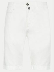 Pierre Cardin Szorty materiałowe 34770/000/5002 Biały Modern Fit. Białe szorty męskie Pierre Cardin, m, bez wzorów, z bawełny. Za 209.99 zł.