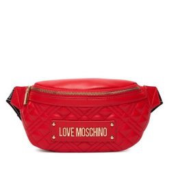 Nerka LOVE MOSCHINO. Czerwone torebki do ręki damskie Love Moschino, bez wzorów, bez dodatków. Za 679.99 zł.