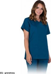 R.E.I.S. TRISTI-J - bluza damska ochronna z krótkim rękawem, 2 kieszenie, dekolt w szpic XL. Brązowe bluzy damskie R.E.I.S., s, bez wzorów, bez kaptura. Za 49.84 zł.