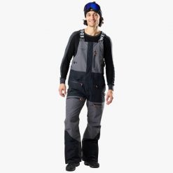 Spodnie narciarskie męskie Swedemount Freeride Bib Pants wodoodporne. Czarne spodnie snowboardowe męskie SWEDEMOUNT, m, bez wzorów, narciarskie. Za 899.99 zł.