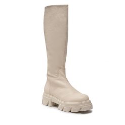Kozaki Steve Madden. Brązowe kozaki damskie Steve Madden, bez obcasa, na płaskiej podeszwie. Za 889.99 zł.