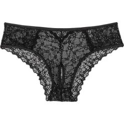 Figi "ouvert" bonprix czarny. Figi damskie marki MAKE ME BIO. Za 29.99 zł.