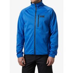 Kurtka polarowa męska Helly Hansen HP Windproof Fleece 2.0. Niebieskie kurtki sportowe męskie Helly Hansen, m, bez wzorów, z polaru, trekkingowe. Za 508.99 zł.