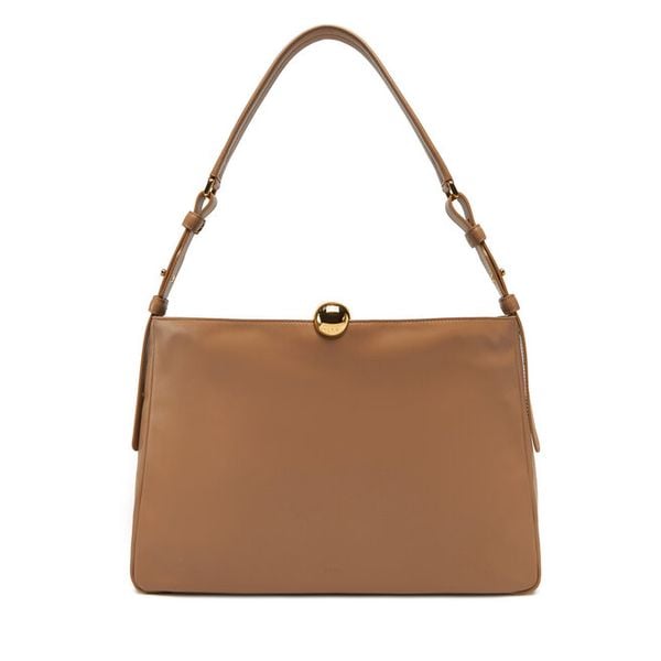 Torebka Furla. Brązowe torebki do ręki damskie Furla, bez wzorów, klasyczne, bez dodatków. Za 1,189.00 zł.