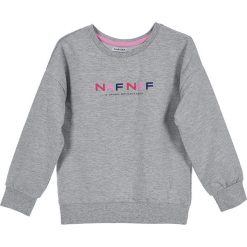 Bluza w kolorze szarym. Szare bluzy dla dziewczynek Daniel Hechter, Naf Naf Kids, bez wzorów, z bawełny, bez ramiączek, bez kaptura. W wyprzedaży za 42.95 zł.