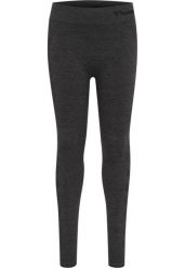 Dziewczęce bezszwowe legginsy Hummel Ci. Czarne legginsy dla dziewczynek Hummel, bez wzorów, z elastanu. Za 180.50 zł.