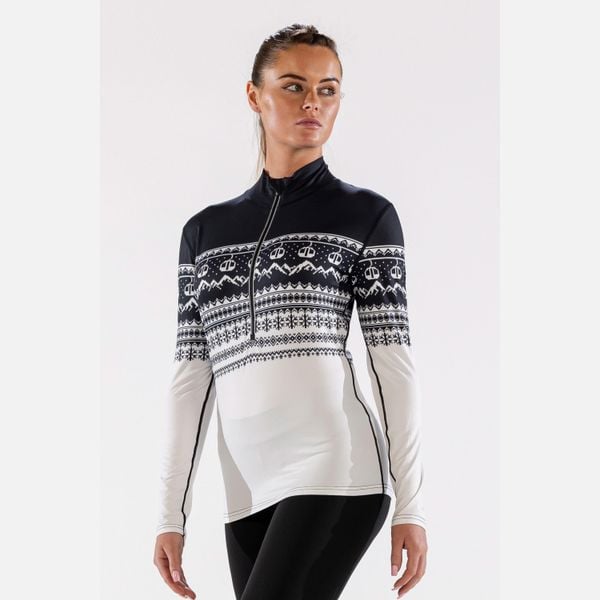 Koszulka termoaktywna Damska SURFANIC. Białe koszulki sportowe damskie Surfanic, bez wzorów, bez kołnierzyka, bez ramiączek, narciarskie. Za 189.99 zł.