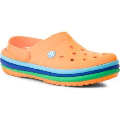 Klapki CROCS - Cb Rainbow Band Clog 205212 Blazing Orange. Klapki damskie marki Crocs. W wyprzedaży za 149.00 zł.
