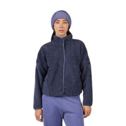 Damski polar Rossignol Alltrack Snap. Niebieskie bluzy sportowe damskie Rossignol, bez wzorów, z polaru, bez kaptura, narciarskie. Za 650.00 zł.