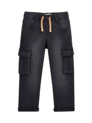 Original Marines Jeansy DFP2043CM Czarny Regular Fit. Czarne jeansy dla chłopców Original Marines, z jeansu. Za 69.99 zł.