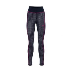 Damskie legginsy Kari Traa Lekker. Niebieskie legginsy sportowe damskie Kari Traa, bez wzorów. Za 389.00 zł.
