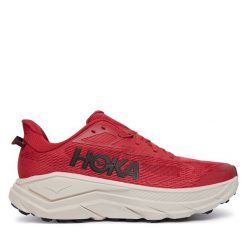 Buty do biegania Hoka. Czerwone buty sportowe męskie HOKA, bez zapięcia, do biegania. Za 719.99 zł.