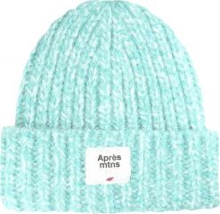 4f Czapka damska 4F F572 mięta melanż 4FWAW25ACAPF572 47M. Czapki i kapelusze damskie 4f, na zimę, bez wzorów. Za 86.38 zł.