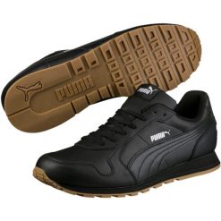 Buty do chodzenia męskie Puma ST RUNNER FULL L. Czarne buty sportowe męskie Puma, bez zapięcia, trekkingowe. Za 195.99 zł.