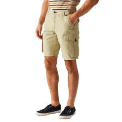 Szorty Cargo Męskie Shorebay II. Zielone szorty męskie Regatta, m, bez wzorów, z bawełny. Za 193.99 zł.