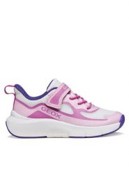 Geox Sneakersy J Pro-Ran Girl J65PAC 01454 C0550 D Różowy. Czerwone buty sportowe dziewczęce Geox, bez wzorów, z materiału, bez zapięcia. Za 249.99 zł.