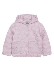 United Colors Of Benetton Kurtka przejściowa 2YCUGN042 Fioletowy Regular Fit. Fioletowe kurtki i płaszcze dla dziewczynek United Colors Of Benetton, bez wzorów, z syntetyku, bez kaptura. Za 189.99 zł.