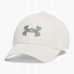 Czapka Z Daszkiem Under Armour Men's UA Blitzing. Białe czapki i kapelusze męskie Under Armour, bez wzorów, sportowe. Za 99.99 zł.