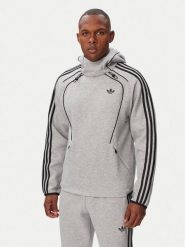 Adidas Bluza Spacer Teamgeist 26 Cutline Hoodie KR9653 Szary Regular Fit. Szare bluzy męskie Adidas, l, bez wzorów, z syntetyku, bez kaptura. Za 348.99 zł.
