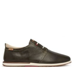 Półbuty Pikolinos. Zielone półbuty na co dzień męskie Pikolinos, bez zapięcia. Za 639.99 zł.