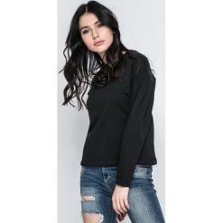 Vero Moda - Bluza. Czarne bluzy damskie Vero Moda, z bawełny. W wyprzedaży za 49.90 zł.