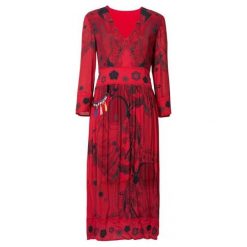 Desigual Sukienka Damska Vest Clam, 42, Czerwona. Sukienki damskie marki Desigual. Za 649.00 zł.