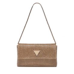 Torebka Guess. Żółte torebki do ręki damskie Guess, z aplikacjami, bez dodatków. Za 539.99 zł.