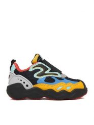 SHAQ Sneakersy EO-REIGN AQ95055T-BZ Czarny. Czarne buty sportowe chłopięce Shaq, bez wzorów, z materiału, bez zapięcia. Za 199.99 zł.