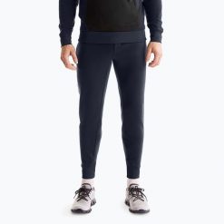 Spodnie treningowe męskie On Sweat. Niebieskie spodnie sportowe męskie On, m, bez wzorów, na fitness i siłownię. Za 379.99 zł.