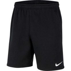 Spodenki sportowe dla chłopca Nike Flecee Park 20 Short. Czarne szorty dla chłopców Nike, bez wzorów, sportowe. Za 145.31 zł.