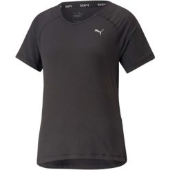 Podkoszulek Puma Run Cloudspun Ss Tee W, Kobiety. Czarne koszulki sportowe damskie Puma, l, bez wzorów, z syntetyku, sportowe, bez kołnierzyka. Za 290.00 zł.